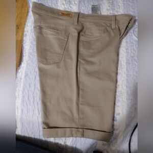 Classic Tan Jean Shorts